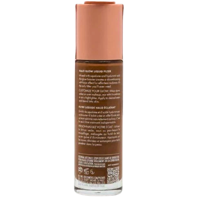 e.l.f. Halo Glow Liquid Filter Highlighter Shade ~ 6 TAN DEEP. 1.06 oz - 1 Pack