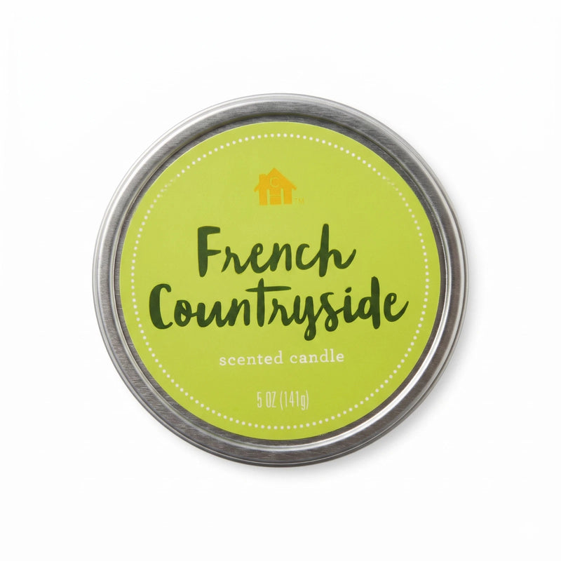 French Countryside Scented Candle in Decorative Tin 5oz Home Decor 4 Pack New