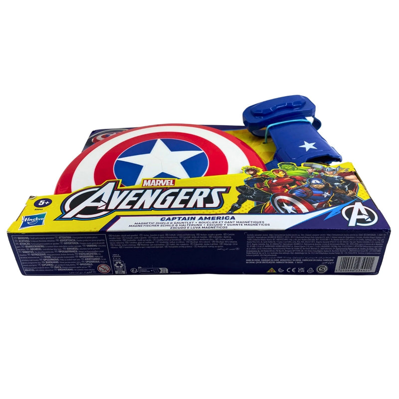 Marvel Avengers Captain America Magnetic Shield & Gauntlet Hasbro Kids Toy New