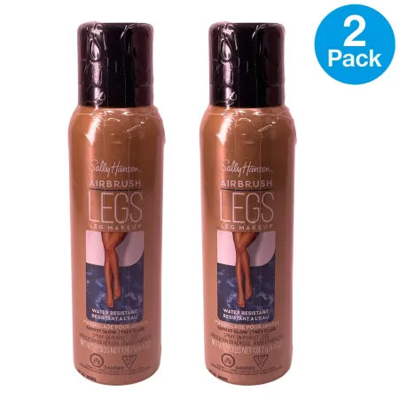 Sally Hansen Airbrush Legs Spray Fairest Glow 4.4oz 2 Pack
