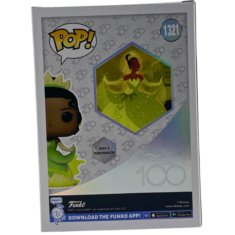 Funko POP! Disney 100 Tiana 1321 Vinyl Figure 2 Pack New