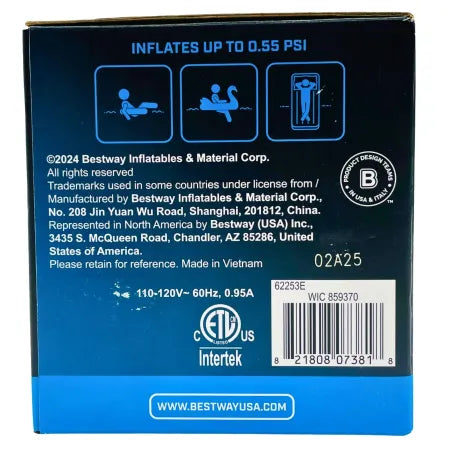 Bestway PowerTouch AC Electric Air Pump 110–120V – 680 L/Min – New 3