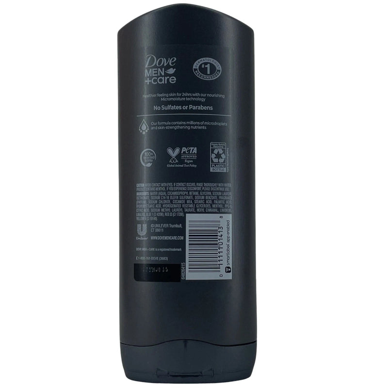 Dove Men+Care Extra Fresh Body Face Wash 13.5 oz 6 Pack New
