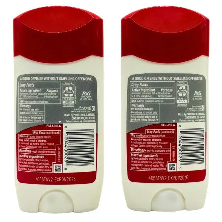 Old Spice Pure Sport Antiperspirant Deodorant 3.0oz 2 Pack New