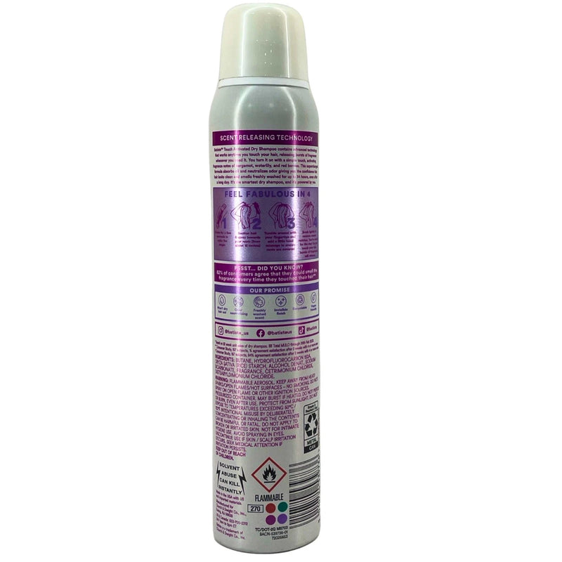 Batiste Touch Activated Dry Shampoo 3.81oz 7 Pack