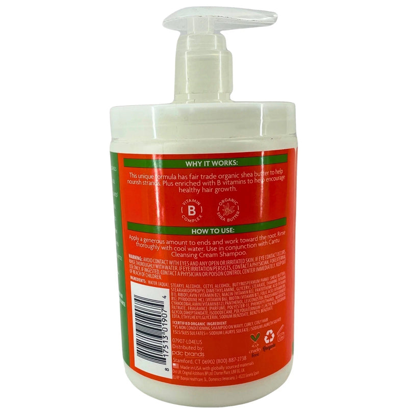 Cantu Shea Butter Sulfate-Free Hydrating Cream Conditioner Natural Hair 1 Pack