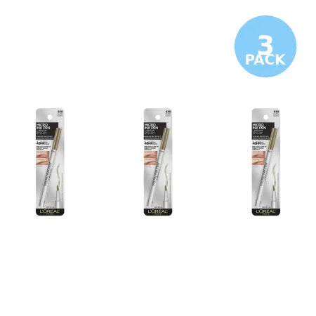3 Pk L'Oreal Micro Ink Pen Brow Stylist #630 Longwear Brow Tint 1