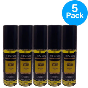 TRESemmé Lamellar Gloss Finishing Oil 72H Ultra Shine 3.3oz 5 Pack New