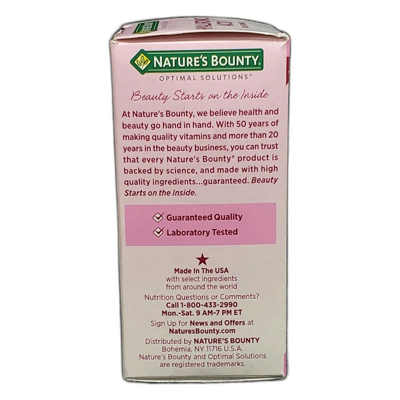 Nature's Bounty Optimal Solutions Capsules 360 Total Exp 03/27 Pack of 3 New