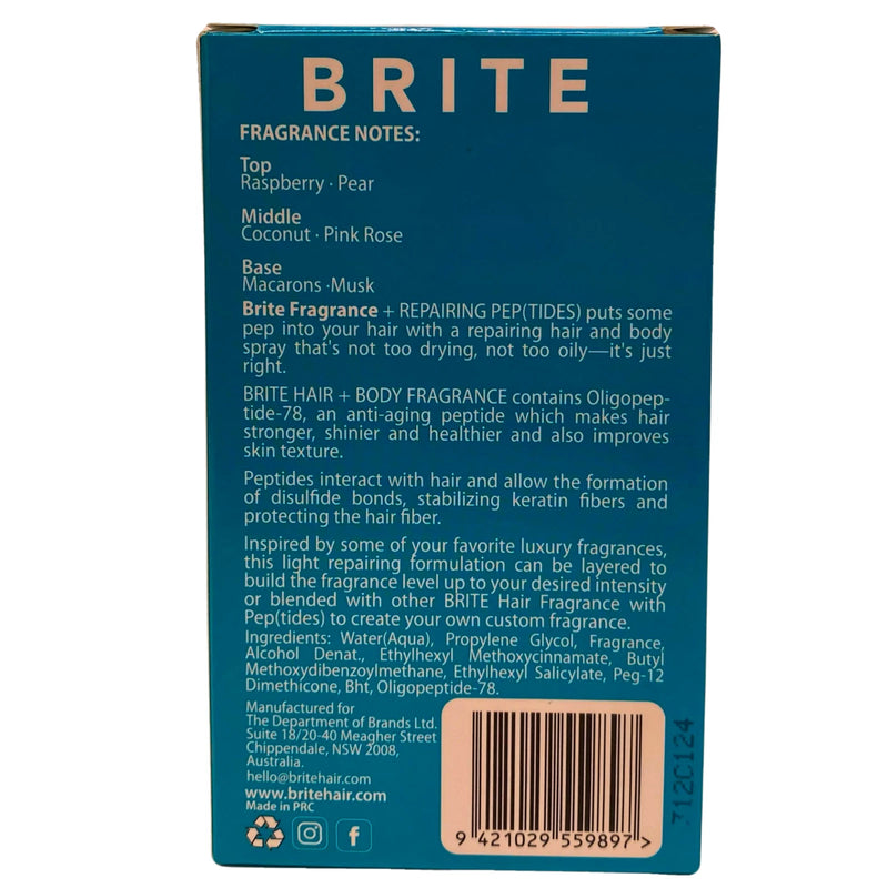 Brite More Than Cherry Hair & Body Fragrance Spray Repairing Peptides 3.38 fl oz