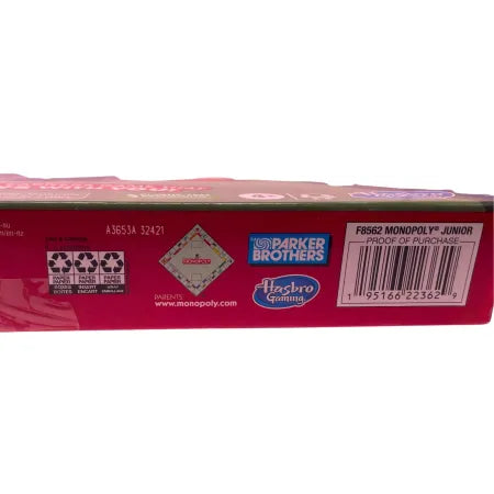 Hasbro Monopoly Junior Board Game 5 Pack New 3