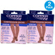 Copper Fit Energy Hydrating Compression Socks Infused L/XL Men Women 2 Pack New