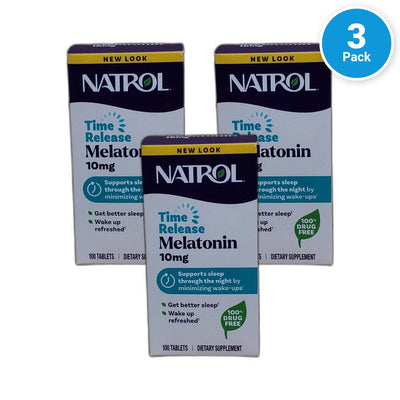 Natrol Sleep Advanced Melatonin Tablets 300 Total Exp 05/28 Pack of 3 New