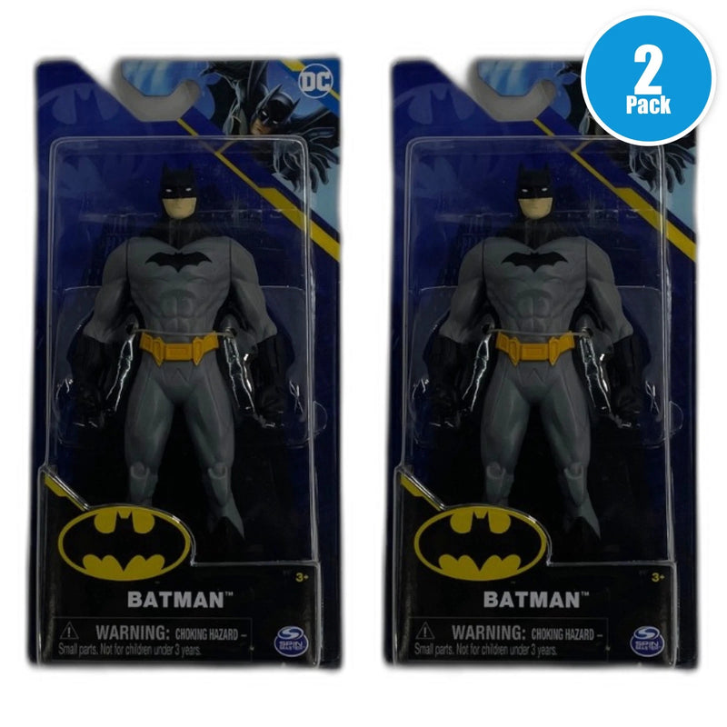 DC Comics Batman 6 Inch Action Figure 2021 Collectible Toy Pack of 2 New