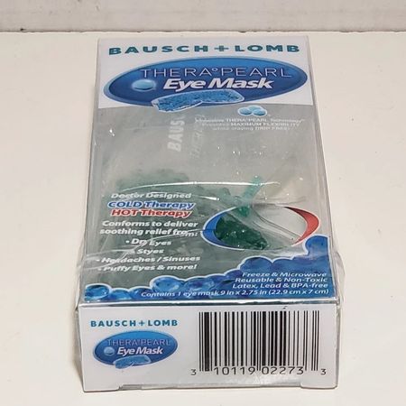 Bausch + Lomb TheraPearl Eye Mask Hot & Cold Therapy 4 Pack New