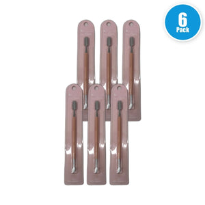 Olive and June Pedicure Cuticle Pushers Dual Ends Nail Care Pack of 6 New