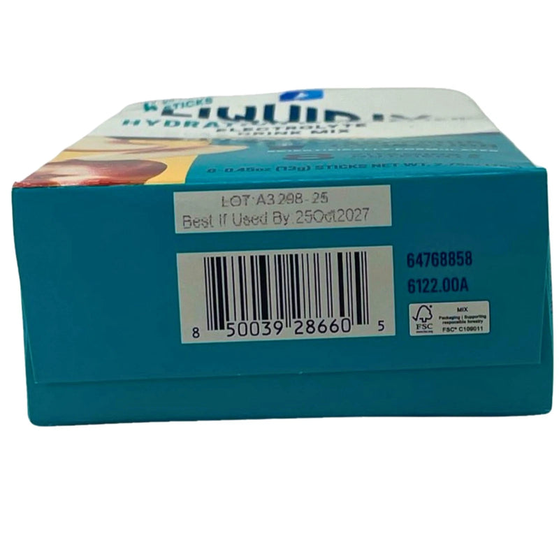 Liquid I.V. Hydration Multiplier White Peach Sugar-Free 6 Sticks 2 Pack New