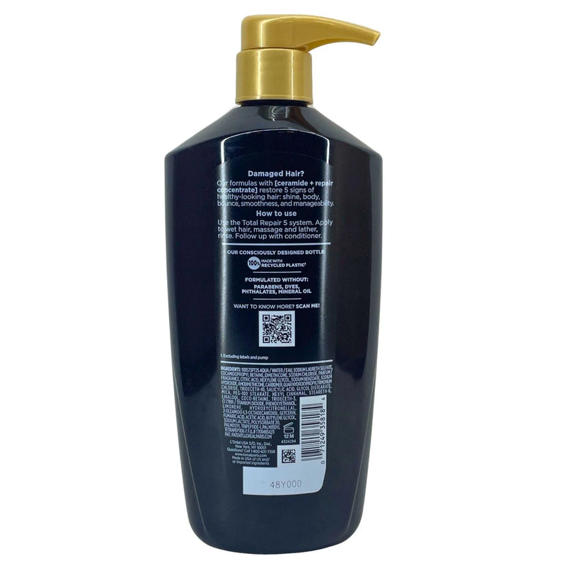 L'Oreal Elvive Total Repair 5 Damage Reversing Shampoo 28 oz 4 Pack New