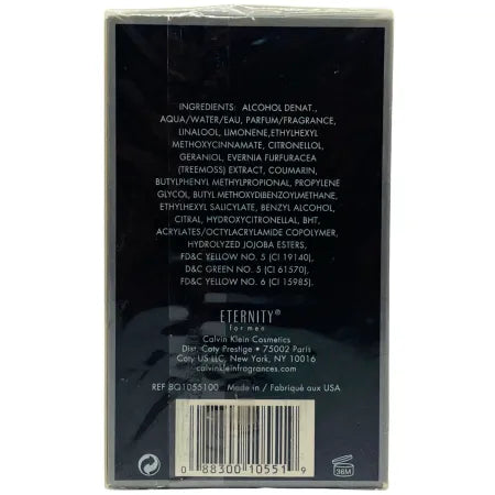 Calvin Klein Eternity for Men Eau de Toilette Spray 3.4 fl oz – New 2