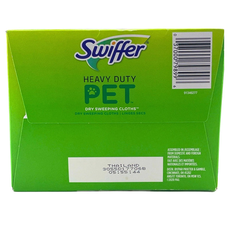 Swiffer Heavy Duty Pet Dry Sweeping Cloths 32 Count 4 Pack New