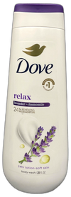 Dove Body Wash Relaxing Lavender Chamomile 20oz Pack of 3 New