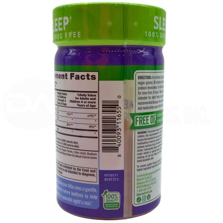 Nature’s Truth Just 4 Kidz Sleep Melatonin Gummies 40 Count Cherry Flavor New