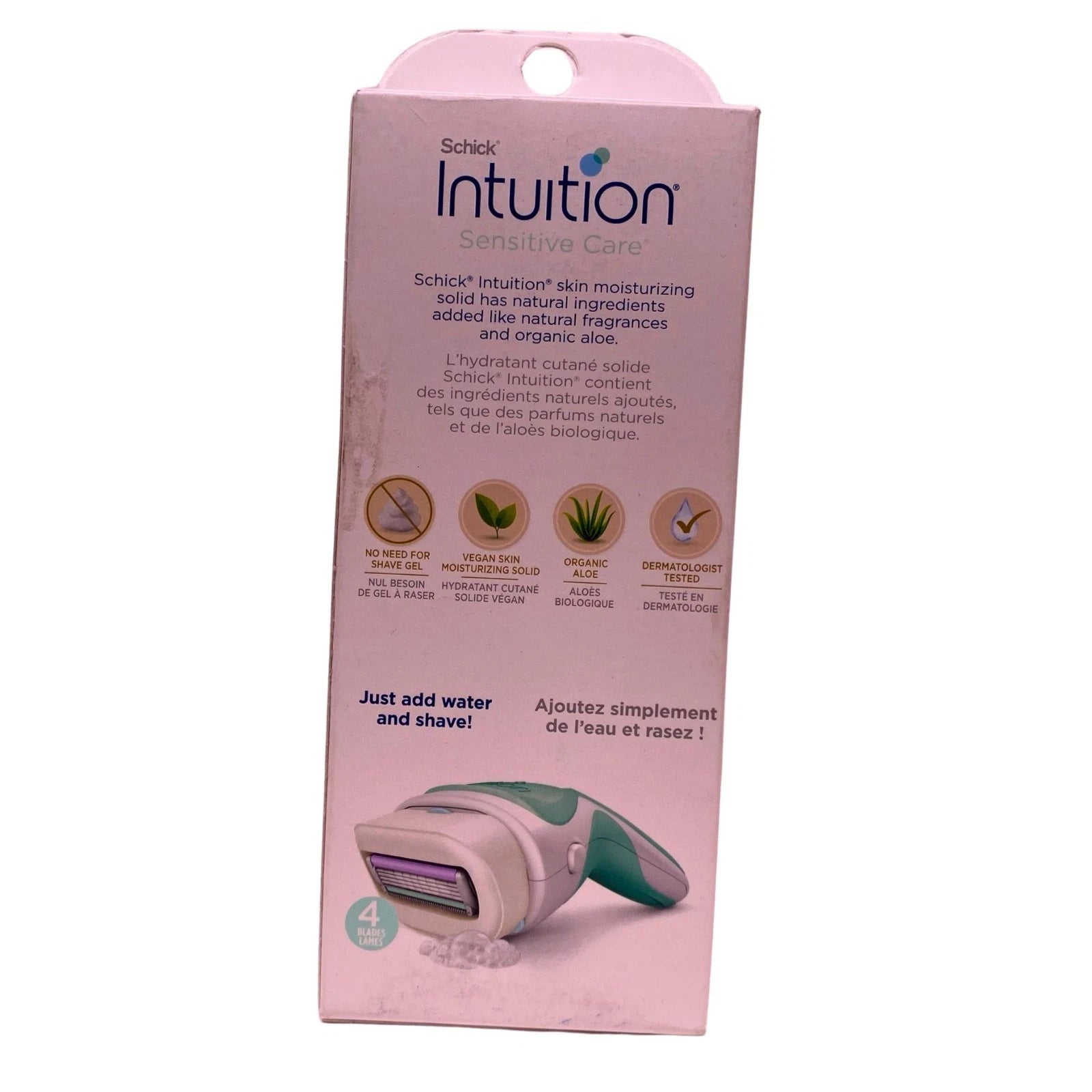 Schick Intuition Sensitive Care Lather & Shave In One Step 3 Pack Bundle New 2