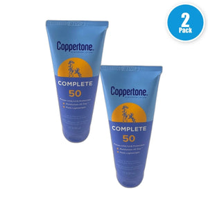 Coppertone Complete Body Sunscreen Lotion SPF Exp 01/28 Pack of 2 New