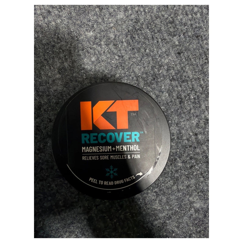 KT RECOVER Magnesium Cream Menthol Cooling 4oz Exp 01/27 Pack of 3 New