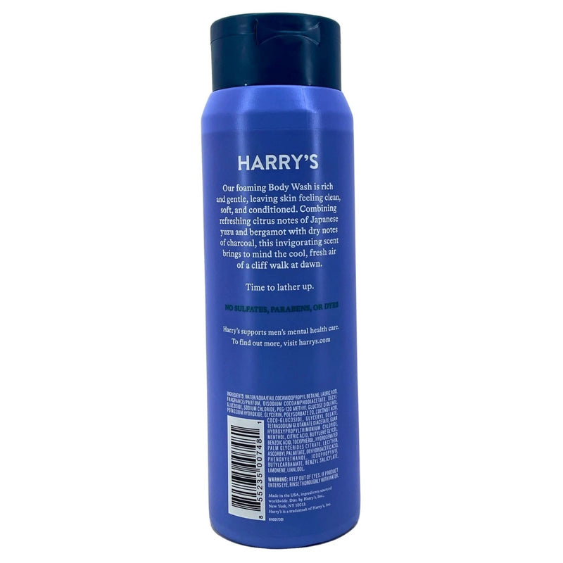 Harry's Body Wash for Men - Stone Scent - Minerals & Citrus - 16oz - 4 Pack