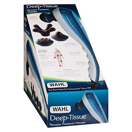 WAHL 4290-500 Deep Tissue Massager, Ergonomic, 8-Foot Cord, Variable Speed, Ideal for Sore Muscles, 1 Piece