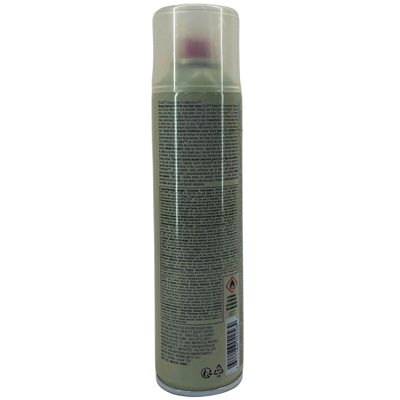 RUSK W8less Strong Hold Hairspray 10oz 3 Pack