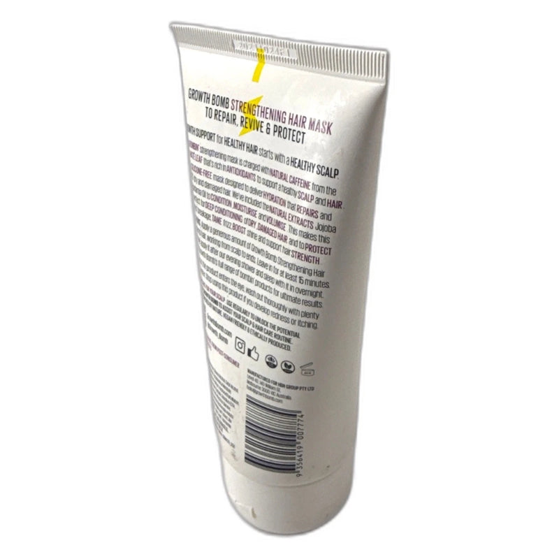 Growth Bomb Strengthening Hair Mask Leave-In Repair Hydrates Pack of 5 New