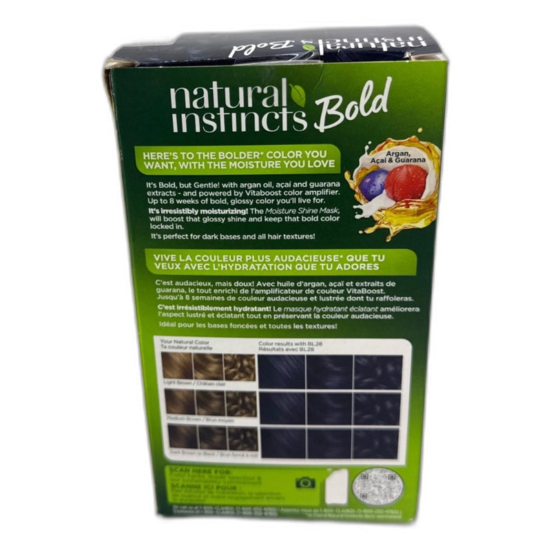 Clairol Natural Instincts Bold Ammonia Free Permanent Hair Color Pack of 3 New