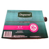 Depend Fresh Protection Maximum Absorbency Underwear Size Small 92-Ct New
