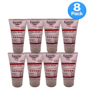 Eucerin Baby Eczema Relief Cream 5 oz 8 Pack New Exp 02/2027