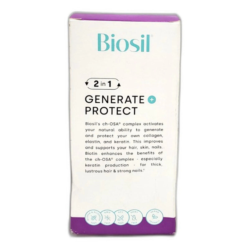 BioSil Advanced Hair Nail Care Original Formula 30 Exp 02/27 Pack of 4 New