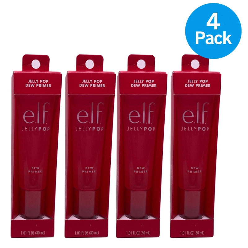 e.l.f. Jelly Pop Dew Primer 1.01 fl oz 4 Pack New