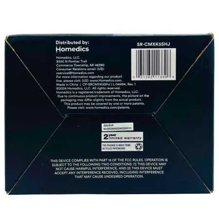 Homedics Modular Compression Knee Wrap + Controller Bundle (1 Pack) New 3