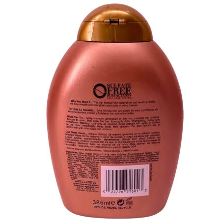 OGX Brazilian Keratin Therapy Shampoo 13oz Sulfate Free 4 Pack New