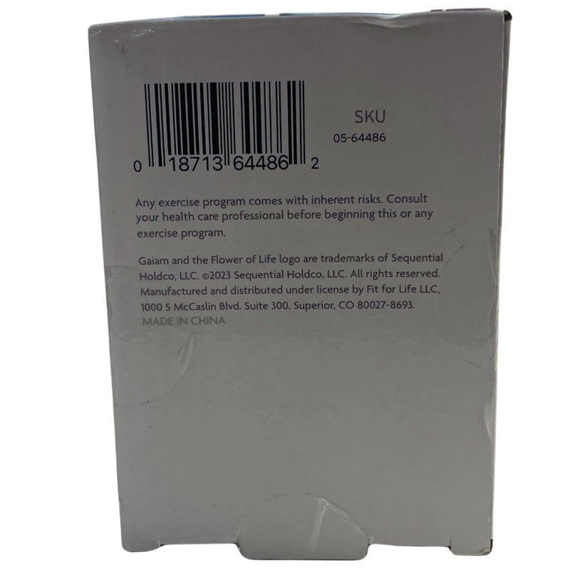 Gaiam 8 Inch Width Slimmer Belt Waist Trimmer Adjustable Fits Up to 45 Inch New