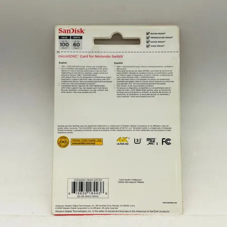 2x SanDisk 64GB microSDXC UHS-I Memory Card for Nintendo Switch