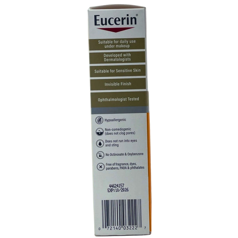 Eucerin Age Defense Face Sunscreen SPF 50 2.5 oz 5 Pack New Exp 10/26