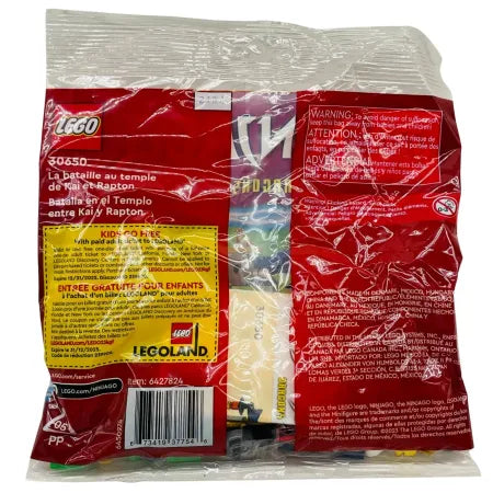 LEGO Ninjago Dragons Rising Kai & Raptor Temple Battle 4 Pack New