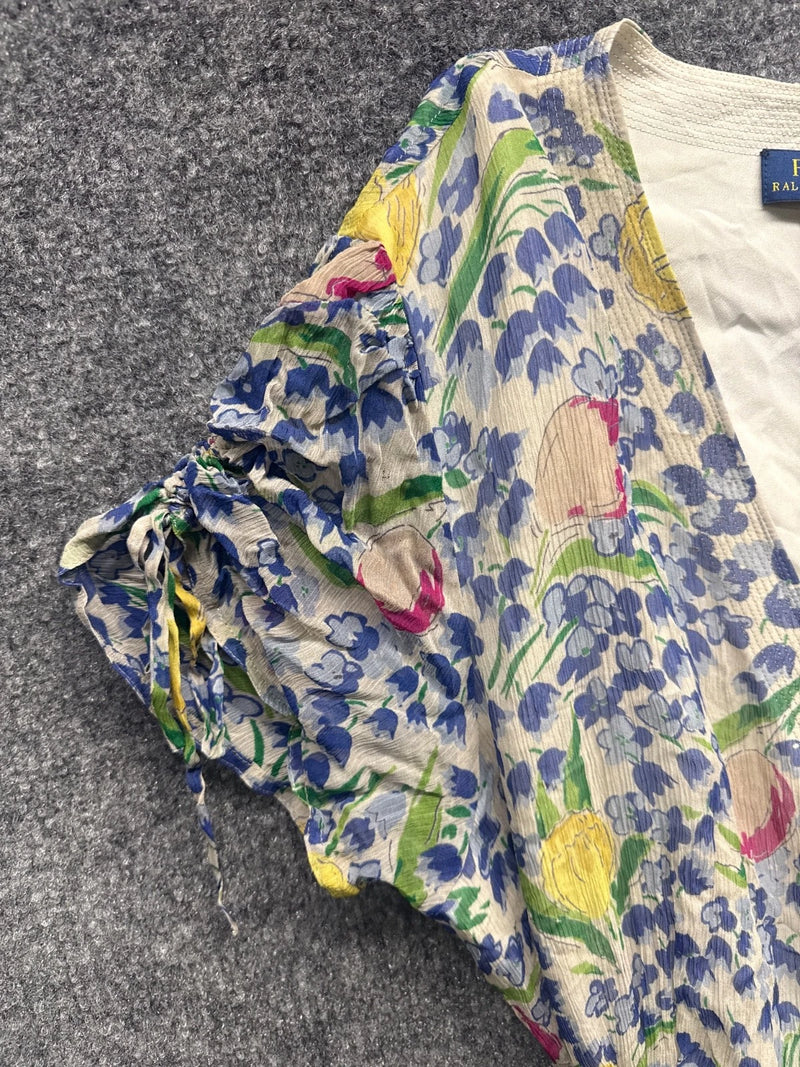 Polo Ralph Lauren Dress Multicolor Size 16 Women's NWOT Mini