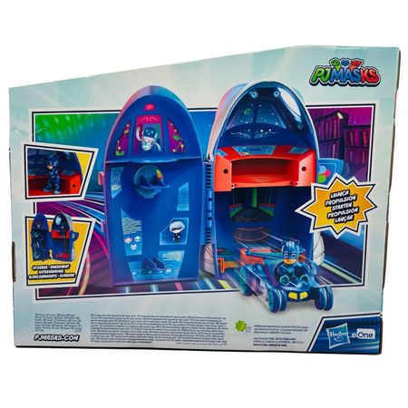 PJ Masks 2-in-1 HQ Playset with Figure & Vehicle (1 Pack) New 2