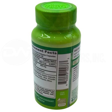 Nature’s Truth Alpha Lipoic Acid 600mg + Biotin 60 Capsules New 08/2027