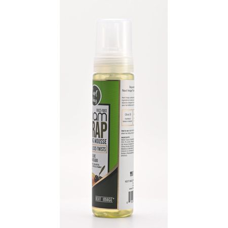 NEXT IMAGE - Foam Wrap Locking Mousse [Olive & Avocado] 8 oz 3
