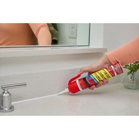 Caulk Silicone All Purpose, Clear, 6.6 oz Pressurized Can, Trigger Flow Nozzle 6
