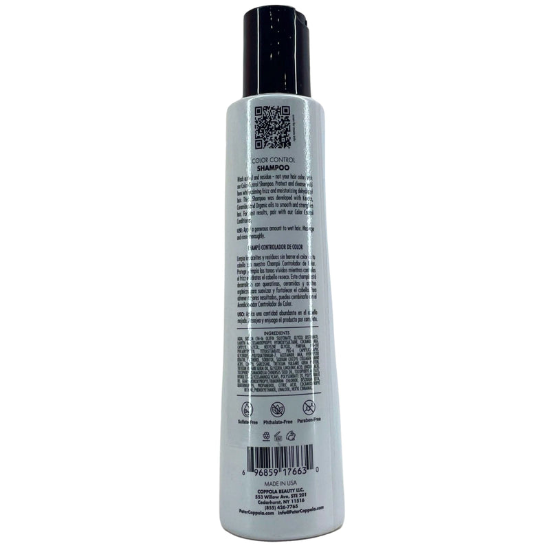 Peter Coppola Color Control Shampoo For Color Treated Hair 12 oz 2 Pack New